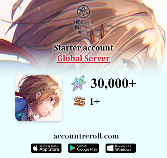 Heaven Burns Red Starter Account with Quartz [Global]