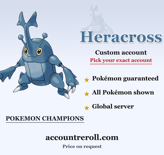 Heracross Pokemon Champions Custom Account