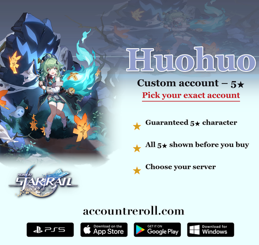 Huohuo Honkai Star Rail Custom Account