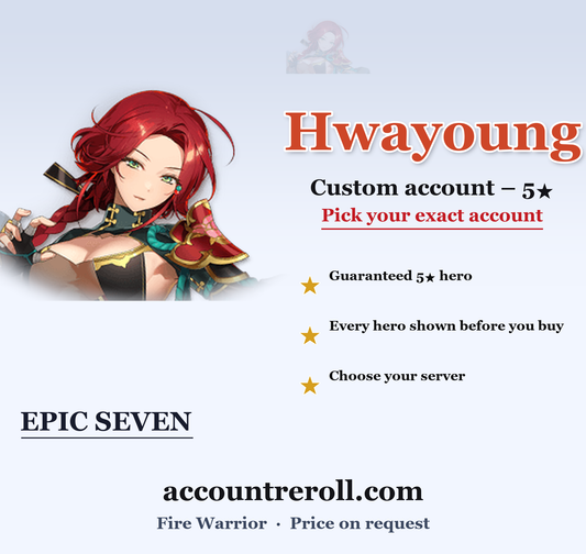 Hwayoung Epic Seven Custom Account