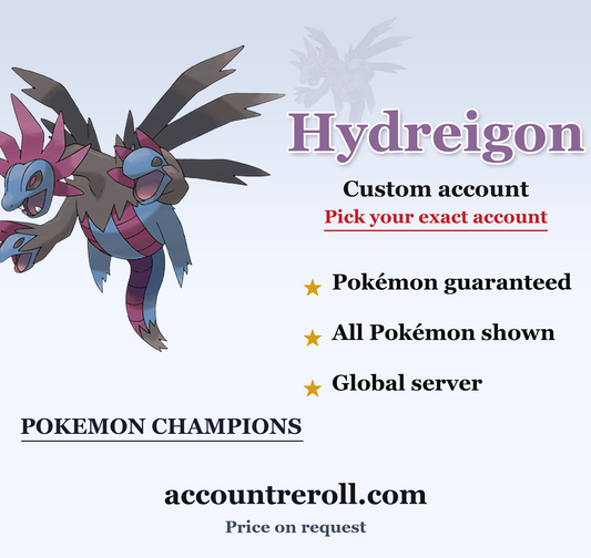 Hydreigon Pokemon Champions Custom Account