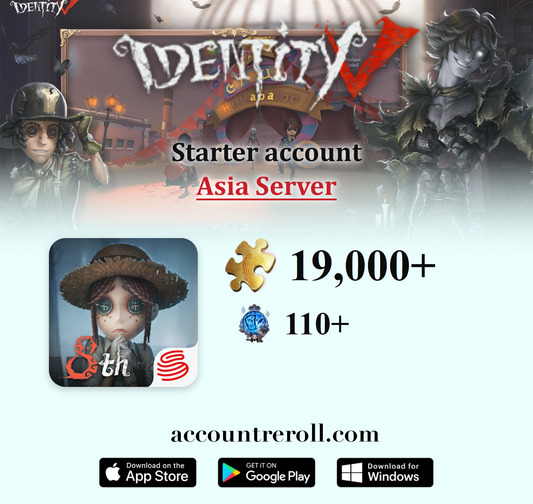 Identity V Starter Account with Clues [Asia]