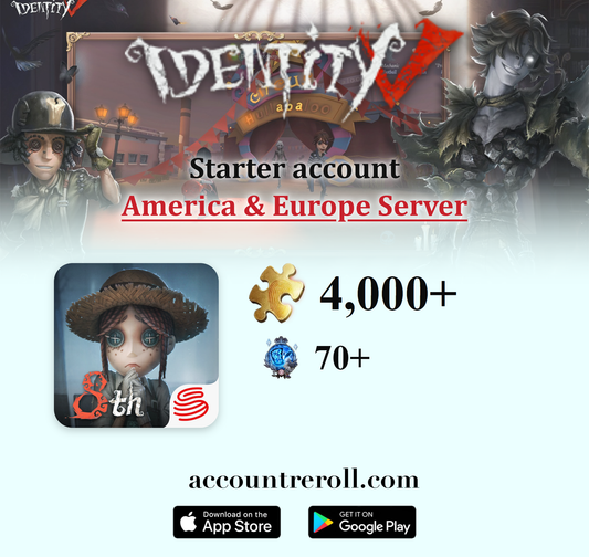 Identity V Starter Account with Clues [America & Europe]