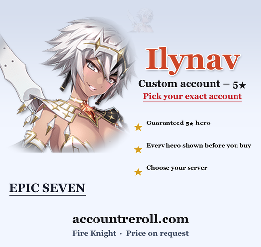 Ilynav Epic Seven Custom Account