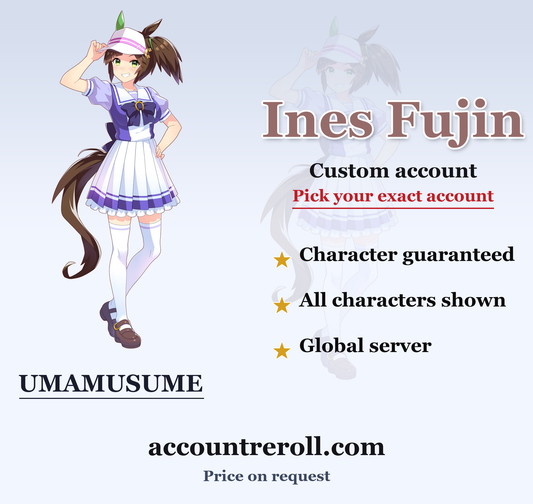Ines Fujin Umamusume Custom Account
