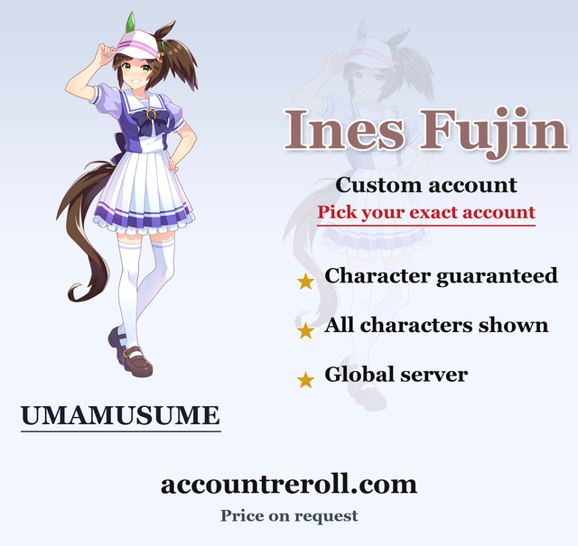 Ines Fujin Umamusume Custom Account