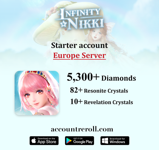 Infinity Nikki Starter Account [Europe]
