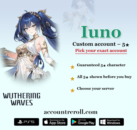 Iuno Wuthering Waves Custom Account