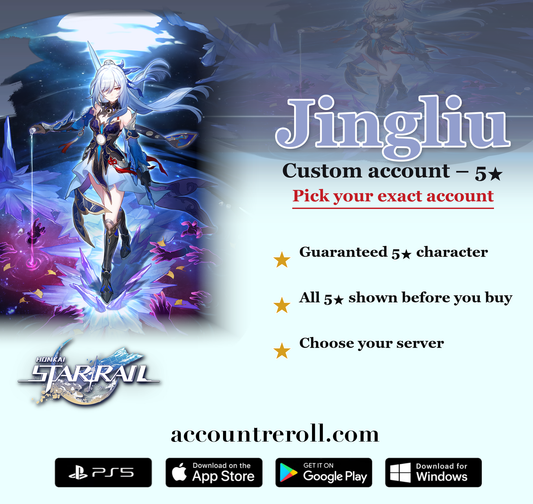 Jingliu Honkai Star Rail Custom Account