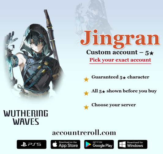 Jingran Wuthering Waves Custom Account