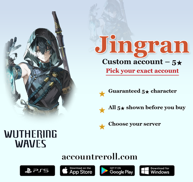 Jingran Wuthering Waves Custom Account
