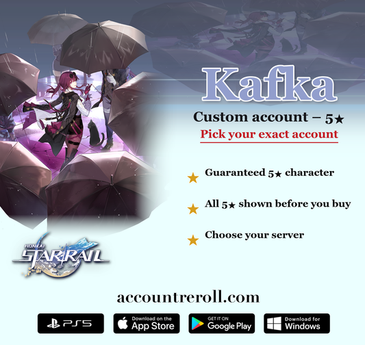 Kafka Honkai Star Rail Custom Account