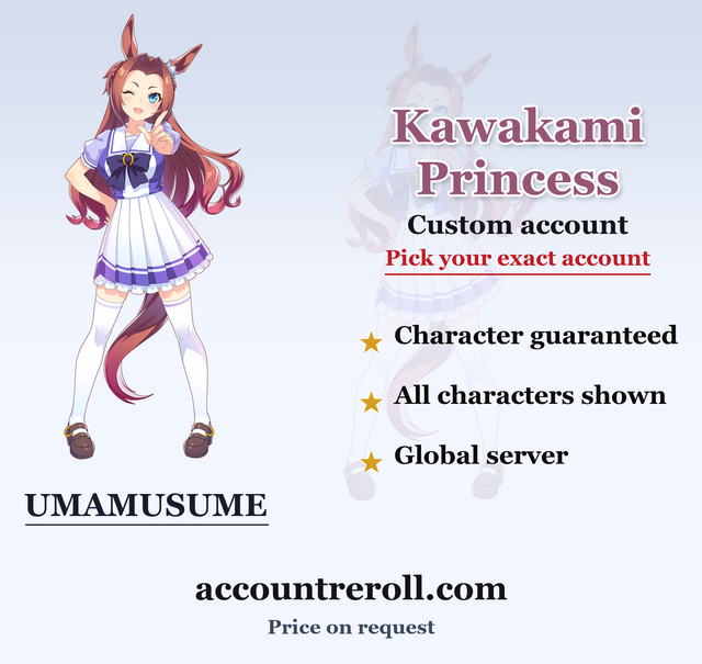 Kawakami Princess Umamusume Custom Account