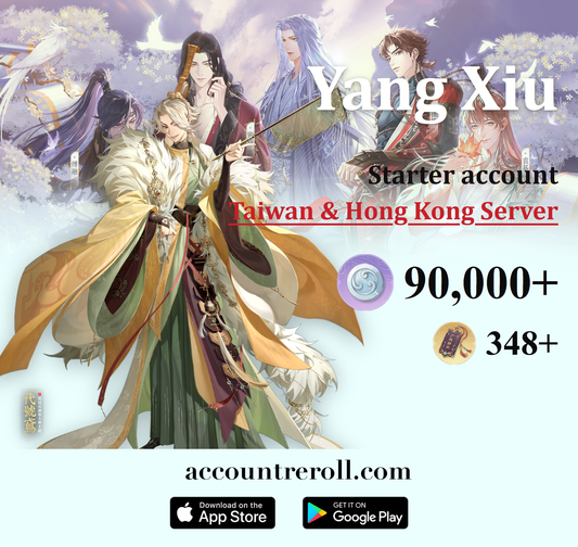 Yang Xiu Code Name: Kite Starter Account [Taiwan & Hong Kong]
