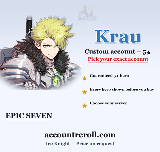 Krau Epic Seven Custom Account
