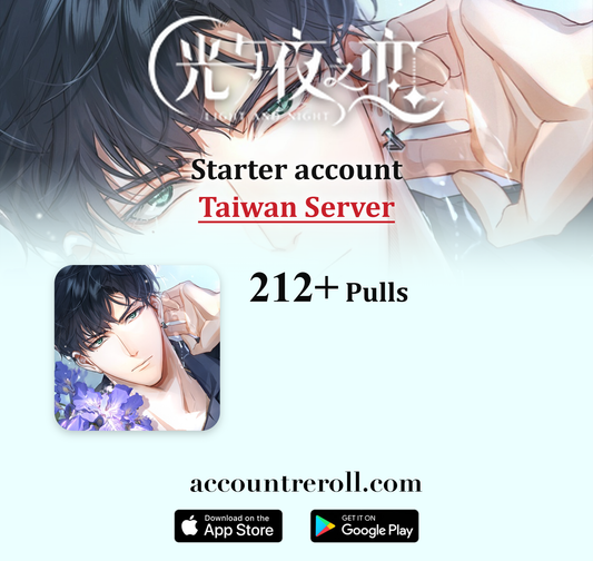 Light and Night Starter Account with Pulls [Taiwan]