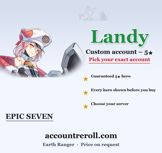 Landy Epic Seven Custom Account