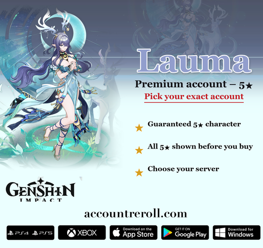 Lauma Genshin Impact Premium Custom Account