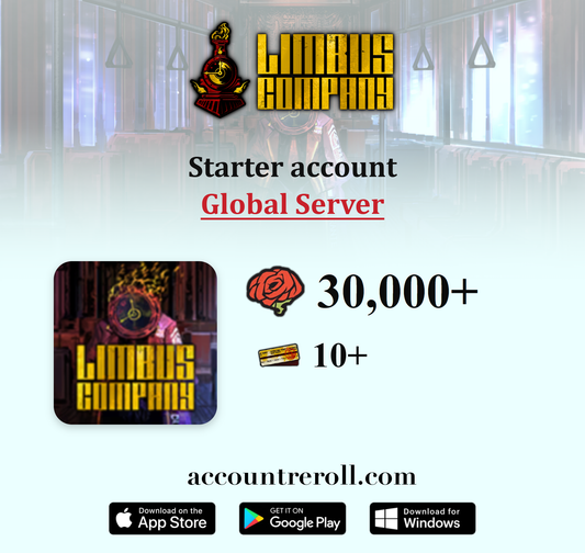 Limbus Company Starter Account with Arknights Collab E.G.O [Global]