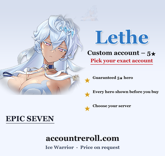 Lethe Epic Seven Custom Account