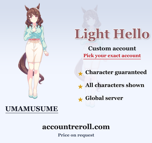 Light Hello Umamusume Custom Account