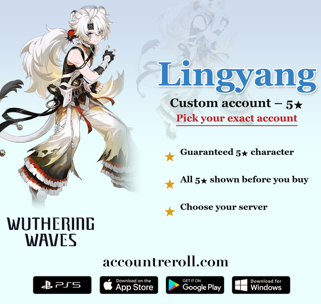Lingyang Wuthering Waves Custom Account