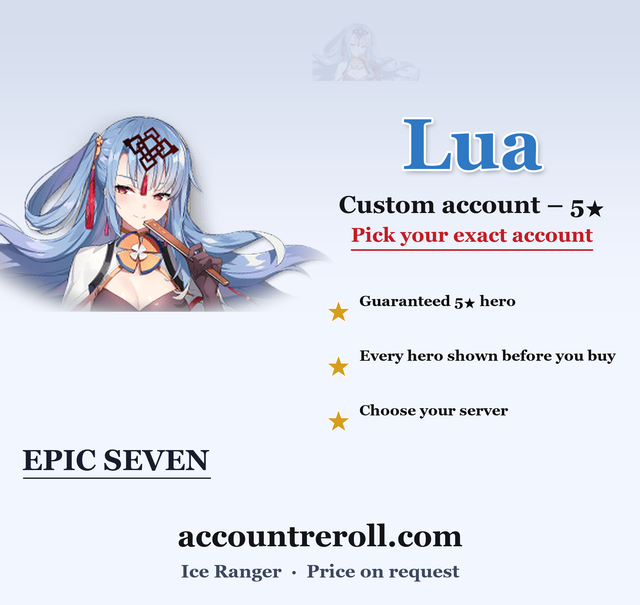 Lua Epic Seven Custom Account