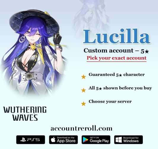 Lucilla Wuthering Waves Custom Account