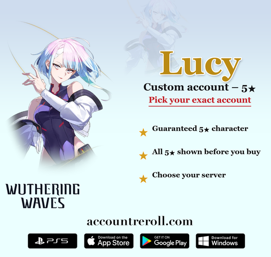 Lucy Wuthering Waves Custom Account