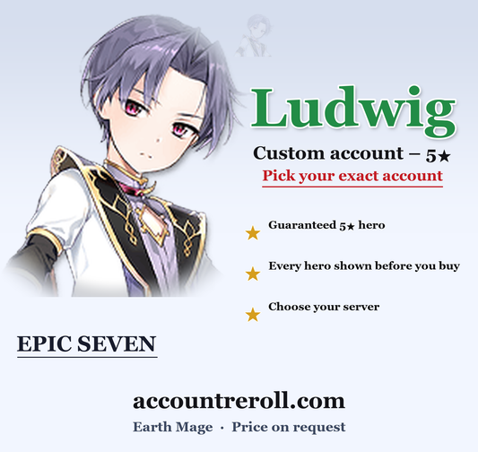 Ludwig Epic Seven Custom Account