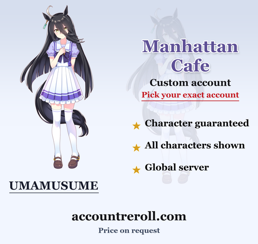Manhattan Cafe Umamusume Custom Account