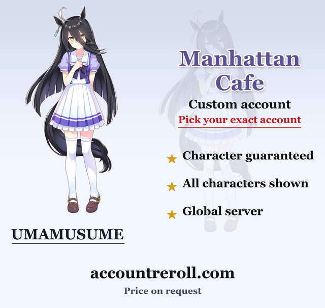 Manhattan Cafe Umamusume Custom Account