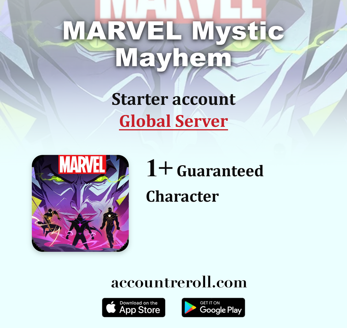 MARVEL Mystic Mayhem Starter Account [Global]