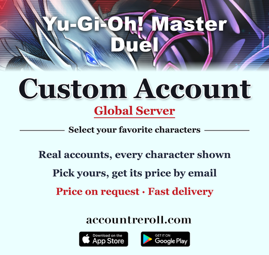 Yu-Gi-Oh! Master Duel Custom Account