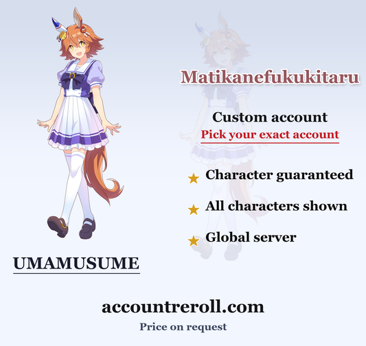 Matikanefukukitaru Umamusume Custom Account