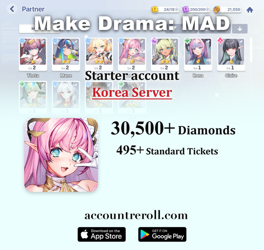 Make Drama: MAD Starter Account with Victoria [Korea]