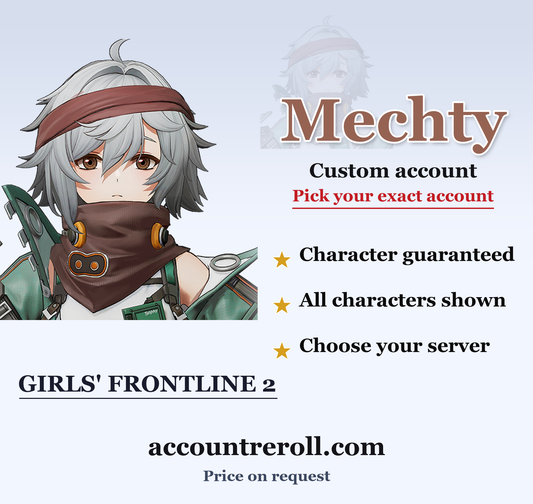 Mechty Girls' Frontline 2 Custom Account