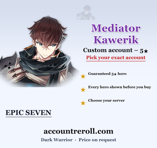 Mediator Kawerik Epic Seven Custom Account