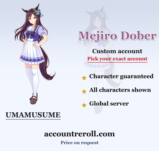 Mejiro Dober Umamusume Custom Account
