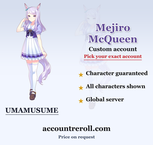 Mejiro McQueen Umamusume Custom Account