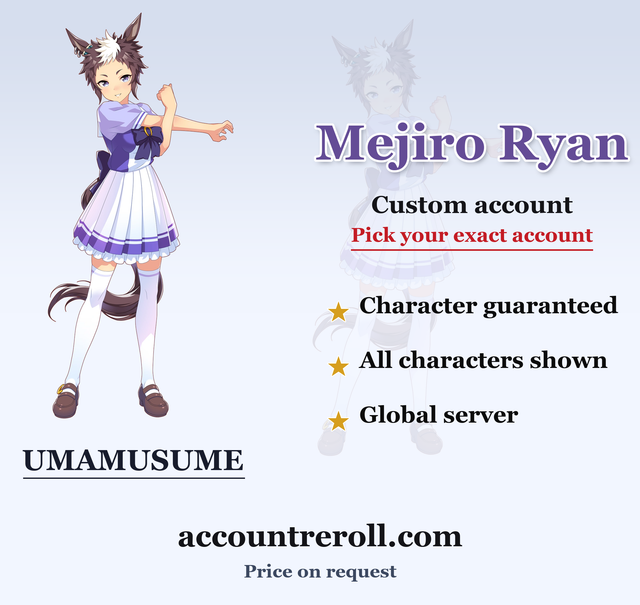 Mejiro Ryan Umamusume Custom Account