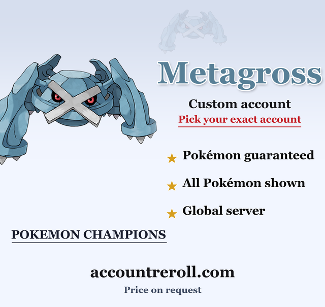 Metagross Pokemon Champions Custom Account