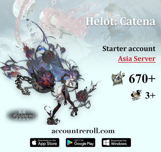 Helot: Catena Morimens Starter Account [Asia]