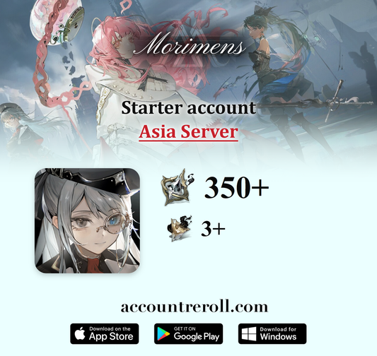 Morimens Starter Account with Limited Awakeners [Asia]