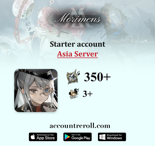 Morimens Starter Account with Limited Awakeners [Asia]
