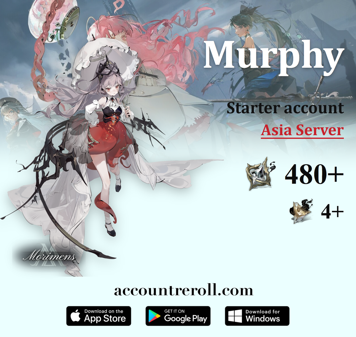 Murphy Morimens Starter Account [Asia]