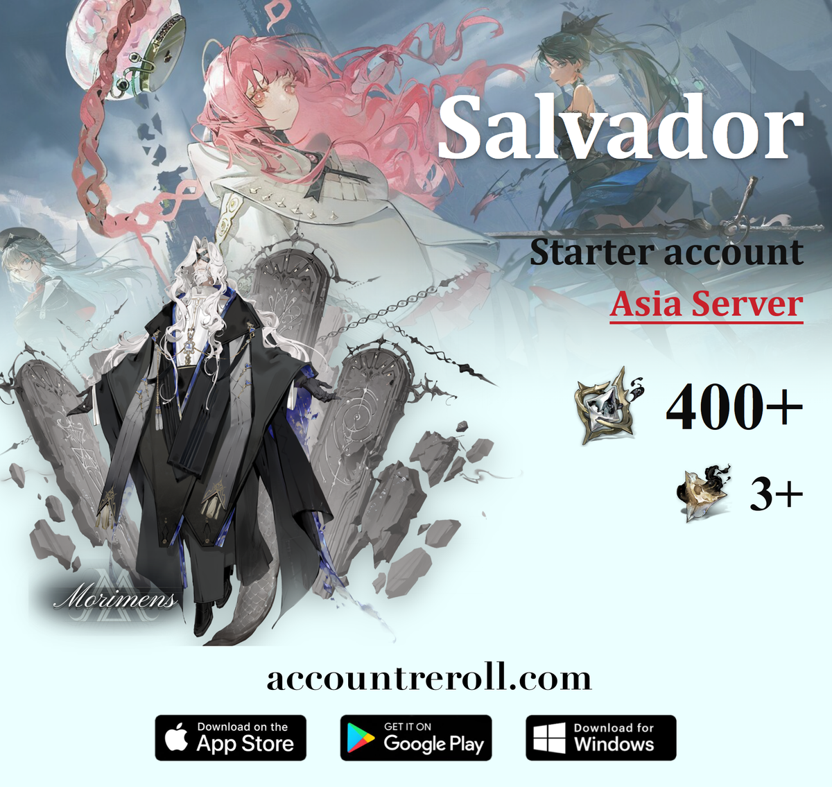 Salvador Morimens Starter Account [Asia]