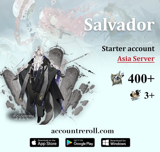 Salvador Morimens Starter Account [Asia]