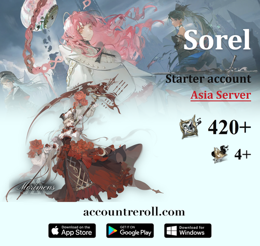 Sorel Morimens Starter Account [Asia]