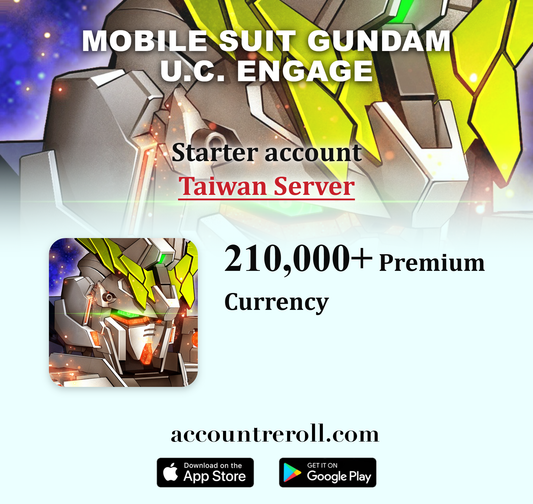 MOBILE SUIT GUNDAM U.C. ENGAGE Starter Account with UR [Taiwan]